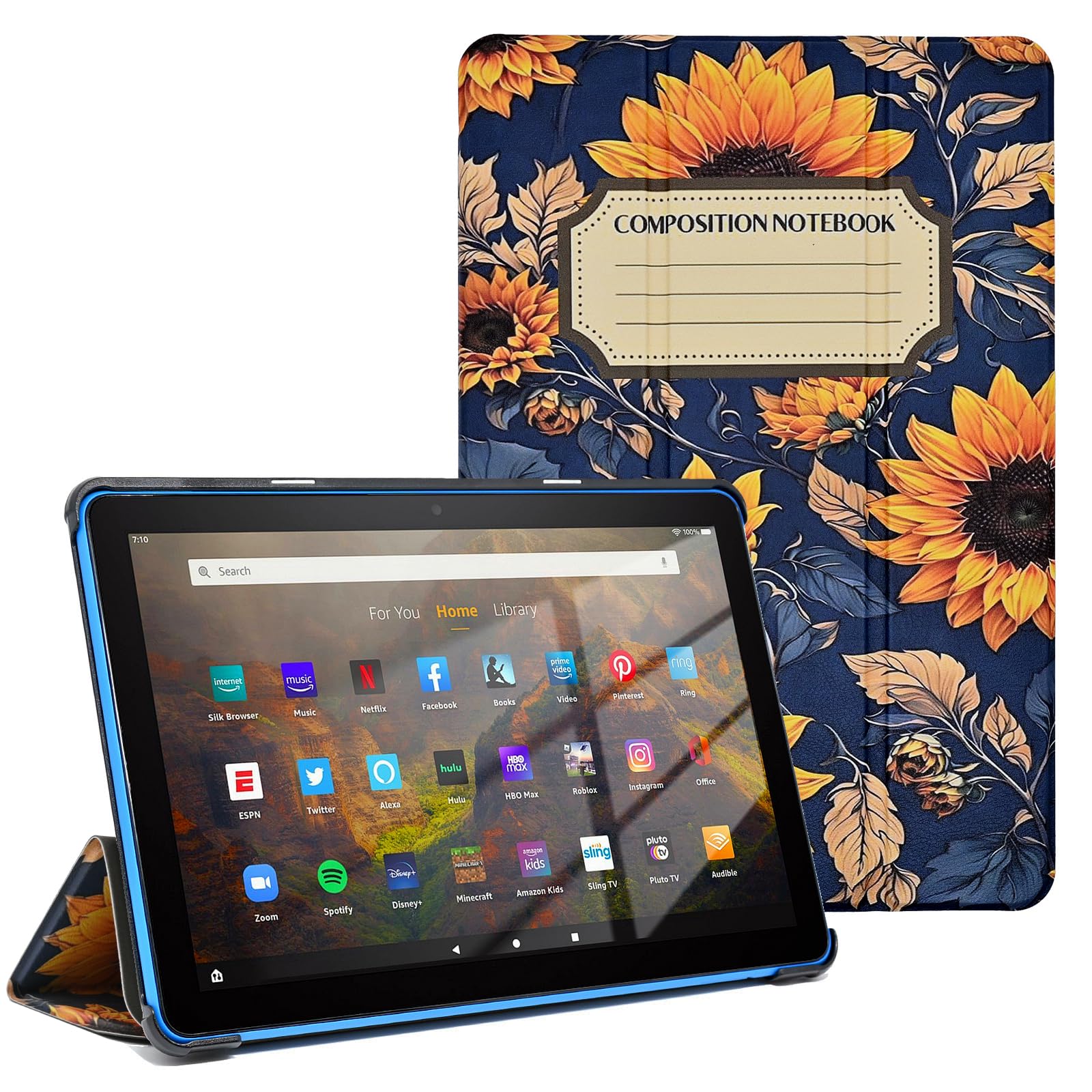 Amazon.co.jp: YOYOYX ケース Amazon Fire HD 10 タブレット 第13世代